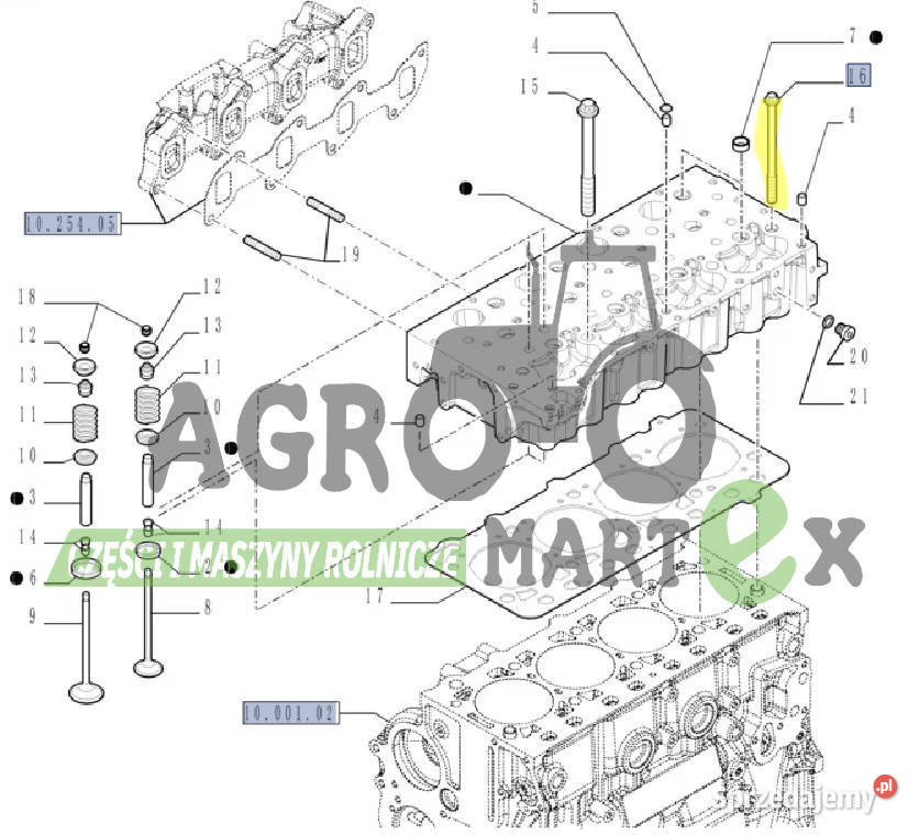 504081533 000000504081533 ŚRUBA M12x165 CNH Wichrów