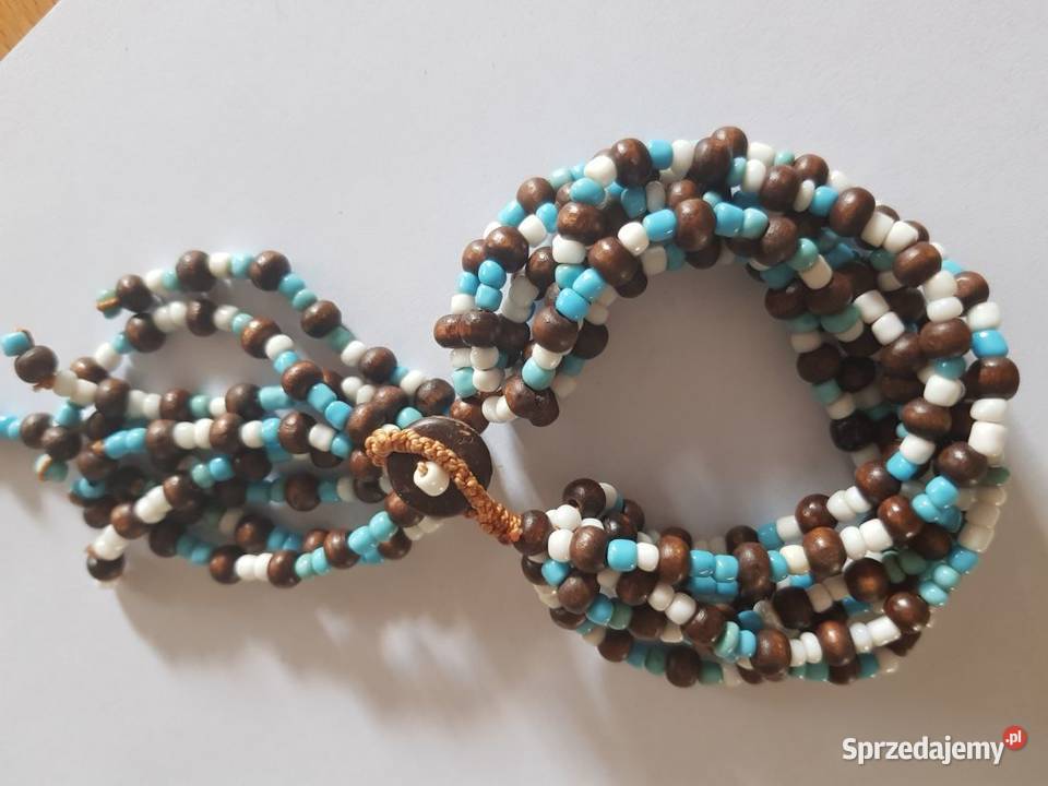 Zanzibar bransoletka koraliki afrykańska