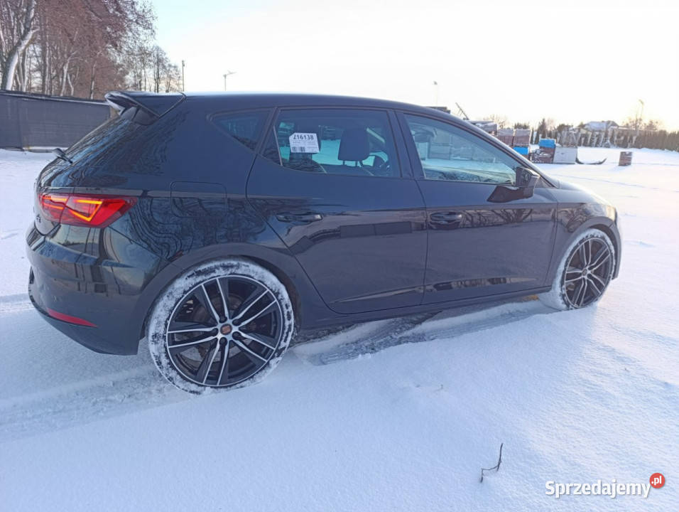 Seat Leon 20 tdi automat FR III 2012 światła do jazdy dziennej Leon