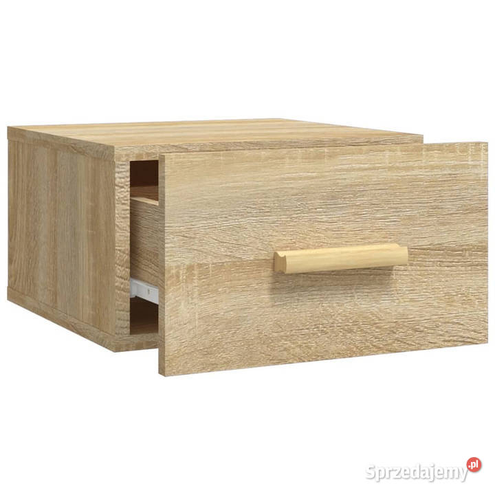 Wisząca szafka nocna dąb sonoma 35x35x20 Nocne