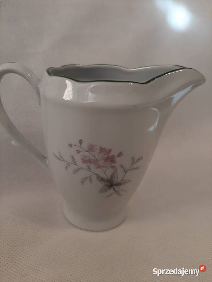 Porcelanowy mlecznik Ćmielów sygnowany