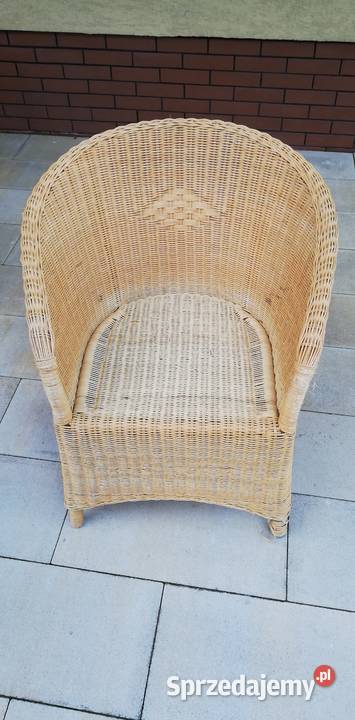 Fotel rattanowy krzesło rattan ogrodowe