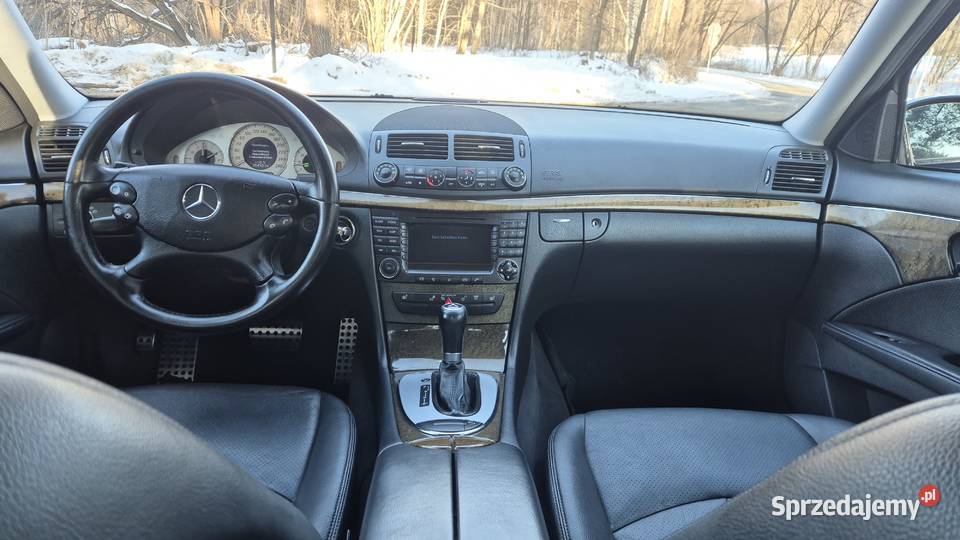 MERCEDES E350 CGI 4MATIC W211 SUPER STAN NISKI elektryczne lusterka Gdów