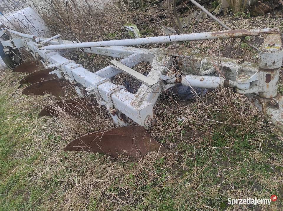 Pług biegus 5 nieuszkodzony mazowieckie Mszadla Stara sprzedam