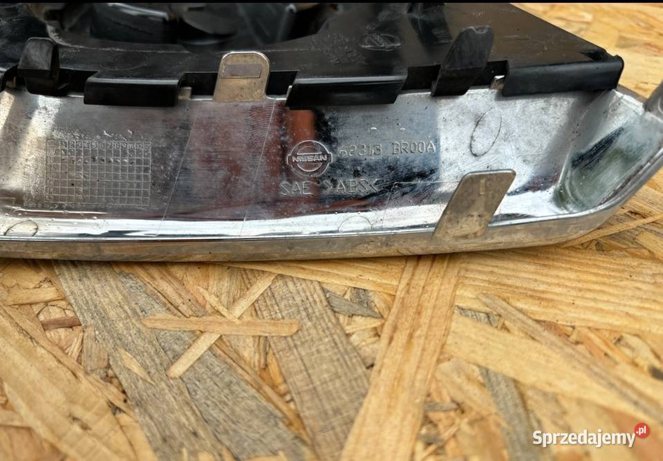 Grill Znaczek Listwa Chrom Nissan Qashqai 1 j10 Międzychód