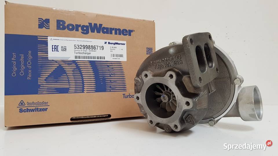 Nowa turbosprężarka BorgWarner KKK 53299886719 Siedlce