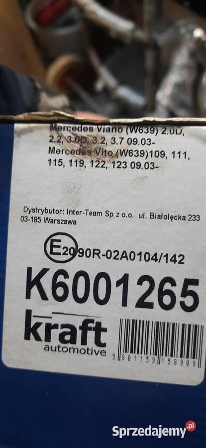 Klocki hamulcowe Mercedesbenz VIANO klocki mazowieckie Warszawa