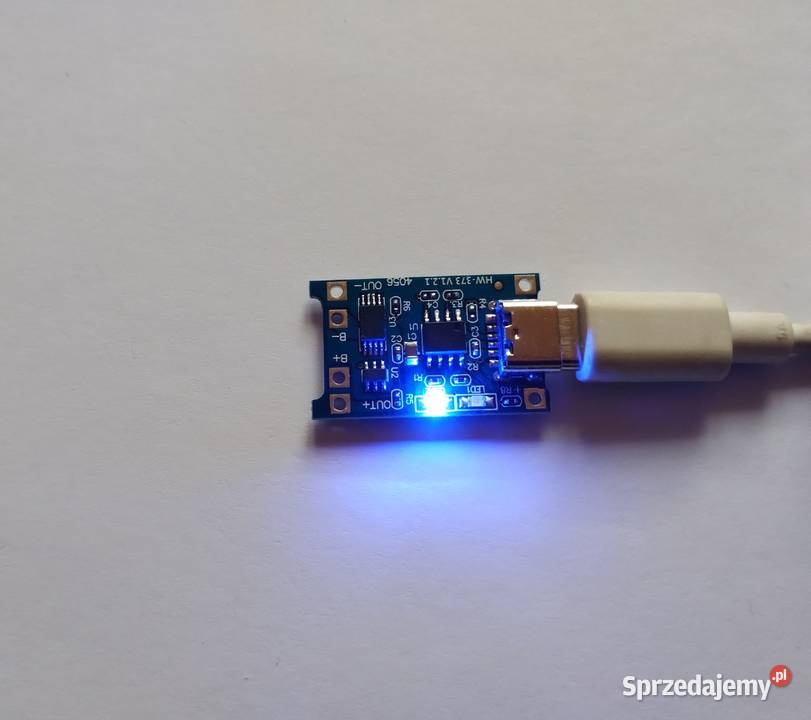 Ładowarka do ogniw liion TP4056 usb C 5V 1A Bydgoszcz