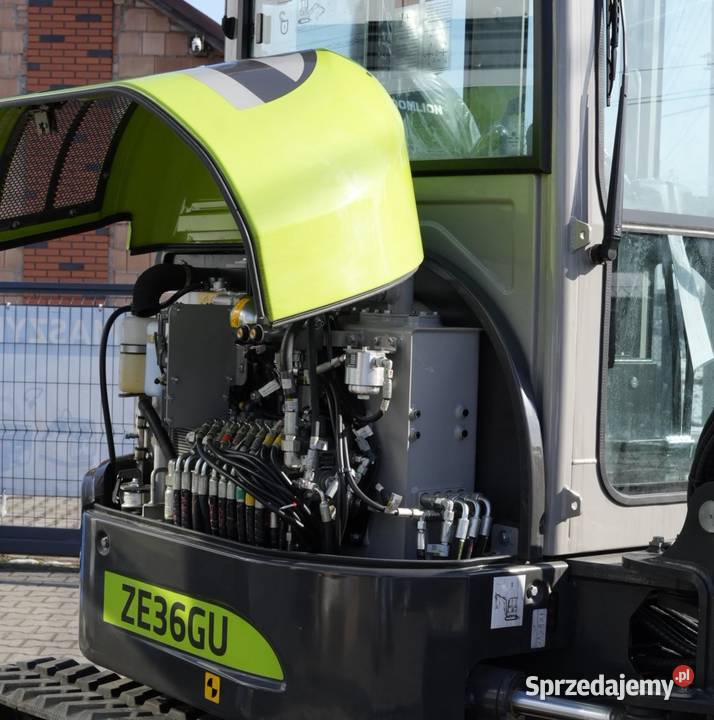 Minikoparka Zoomlion ZE36GU 38 t Zero Tail Swing Gąsiennice dolnośląskie Wrocław
