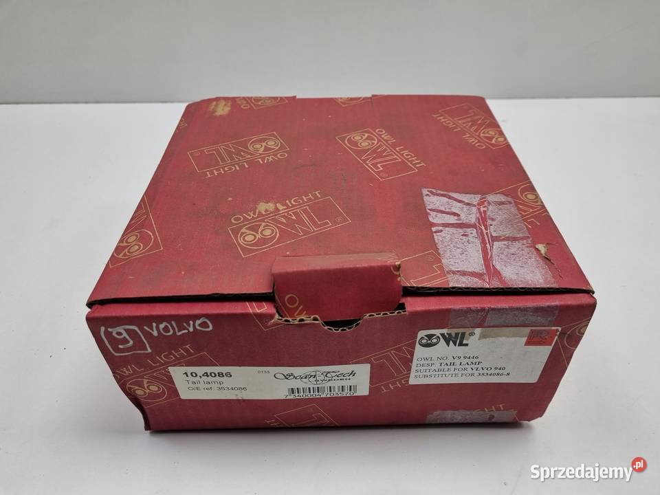 LAMPA PRAWA Volvo 940 960 9198r TYLNIA TYLNA Części samochodowe Rudka sprzedam