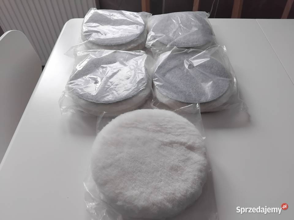 Pad Futro Polerskie Duże 200 mm Futro Wełna Nowe sprzedam