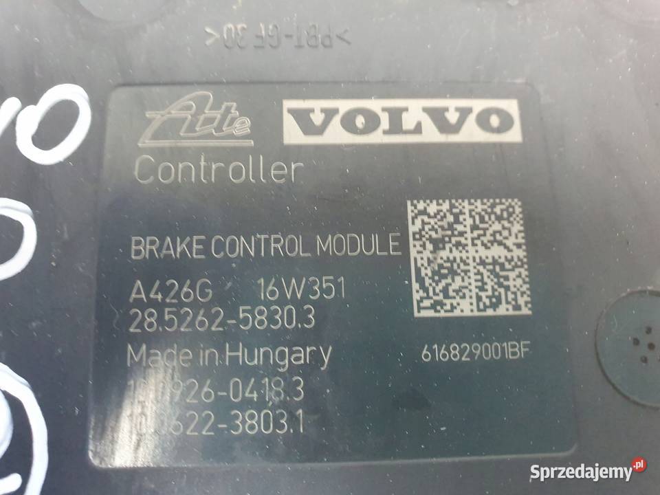 Volvo S60 II XC60 POMPA ABS hamulowa Sterownik