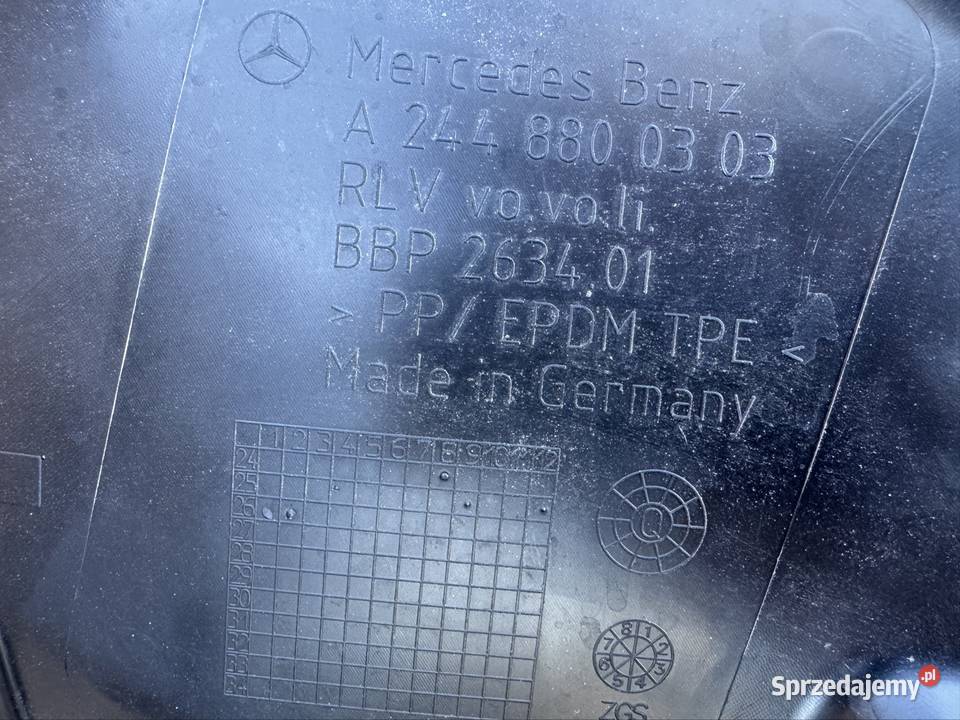 Nadkole przód przednie lewe lh MercedesBenz GLB Międzychód