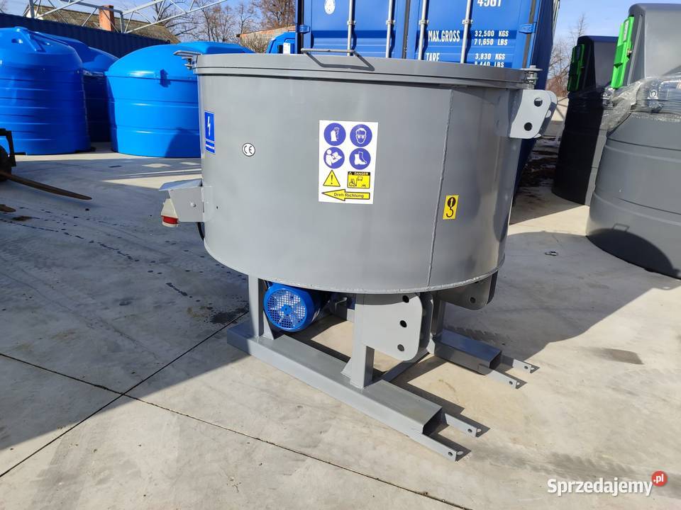 Betoniarka mieszalnik betonu 1200l elektryczna Zabłocie