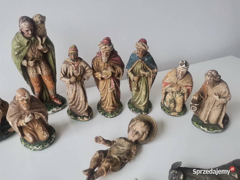 Stara przedwojenna Szopka Bożonarodzeniowa Katowice