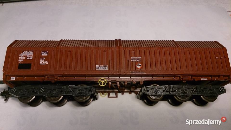 ROCO 6osiowy 187 DB nie PKP wagon teleskopowy Katowice