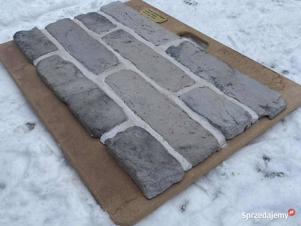 Cegła Elewacyjna SZARA łódzkie Tomaszów Mazowiecki
