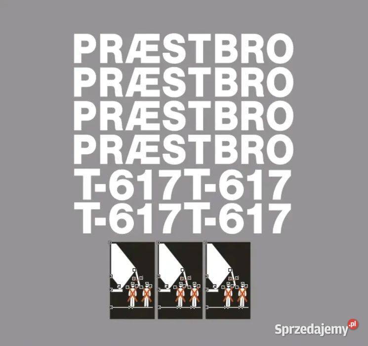 Naklejki oklejenie naklejka PRAESTBRO T617 Janików sprzedam