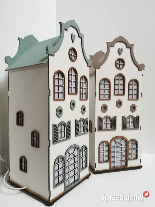 Lampa pokojowa domek kamieniczka duża Poznań