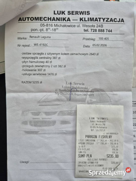 Renault Laguna 20 dCi 150 GWARANCJA bose nawi tempomat mazowieckie Warszawa sprzedam