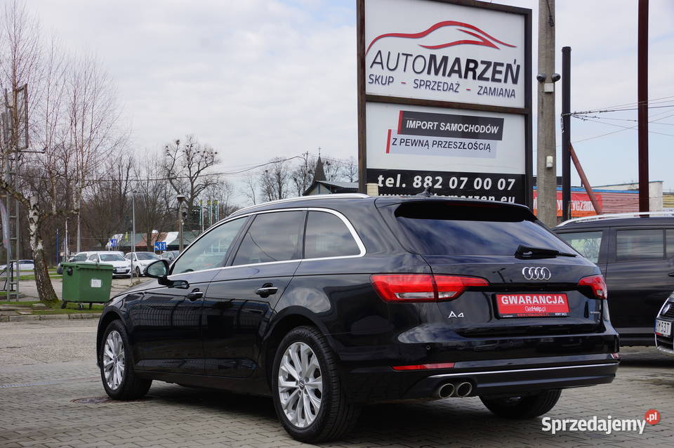 Audi A4 20 TDI CR 190 4x4 Virtual Navi Ambiente czujnik deszczu małopolskie Nowy Sącz