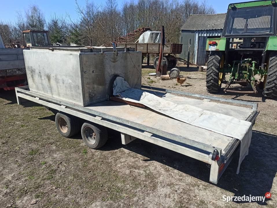 Basen do transportu żywych ryb 2000L Pozostałe Chełm