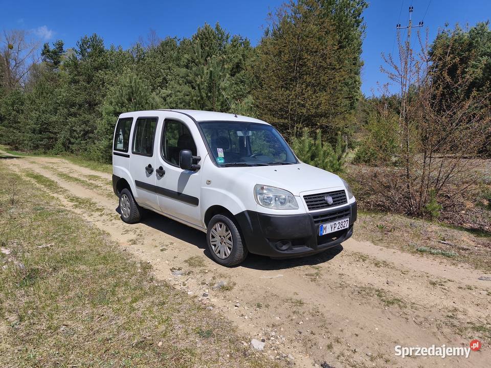 Fiat Doblo 16 Benzyna Klima 5 osobowy z Niemiec benzyna Kłobuck
