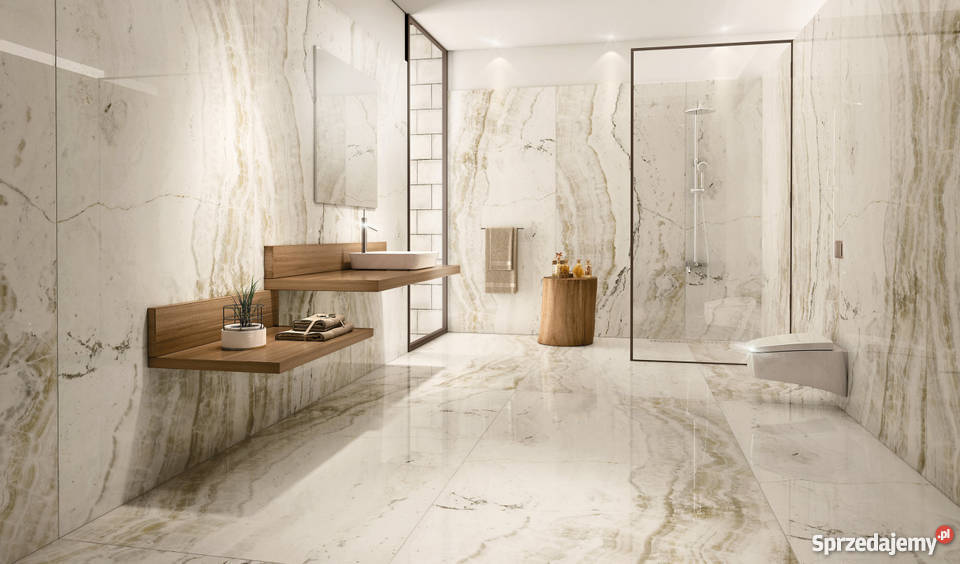 Gres Szkliwiony Onyx White 60 x 1195 x 1 Krzywda