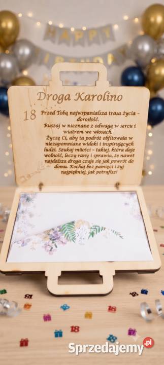 Eko Kartka Okazjonalna z Miejscem na Gotówkę Krapkowice