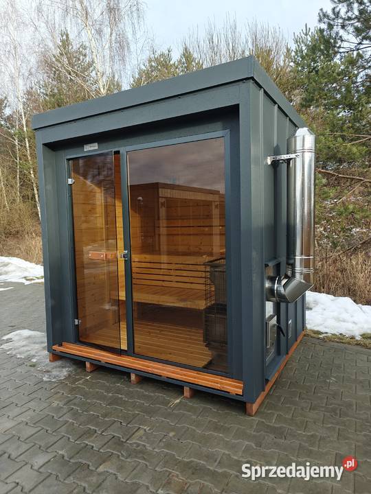 Sauna ogrodowa Rombek 2x2 m Sauny Wodzisław Śląski