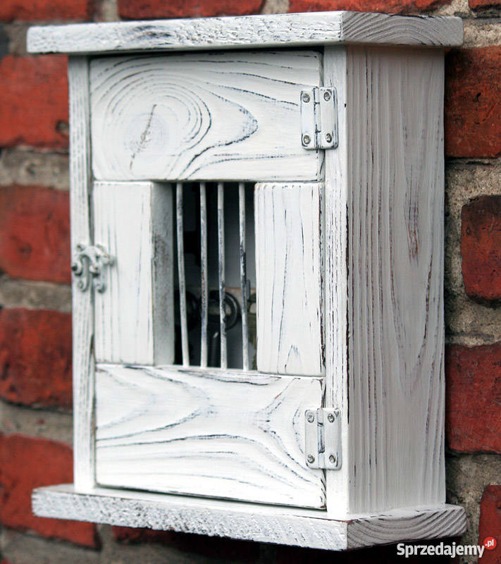 Drewniana szafka skrzynka na klucze Pozostałe Kościerzyna