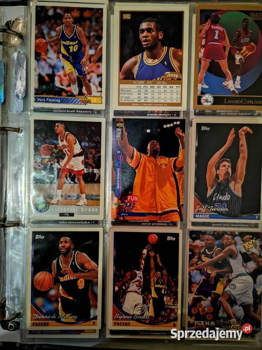 Karty NBA z lat 90tych Pozostałe opolskie