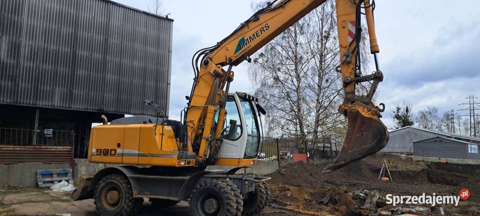 Liebherr A 900 C Litronic 2011 r 18t 3x łamane Tarnowskie Góry