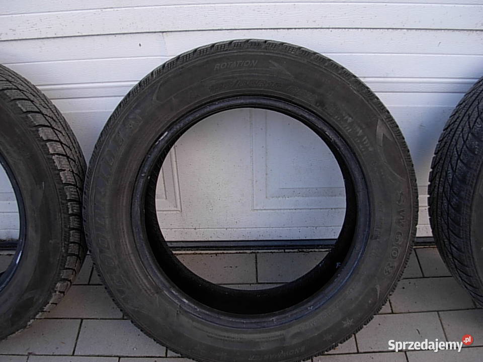 4 opony zimowe Goodride DOT 2119 używane Samochodowe sprzedam