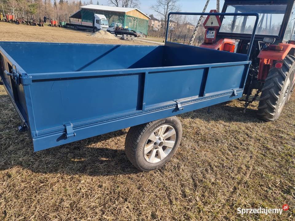JEDNOOSIOWA przyczepa lad 2 t Przyczepy rolnicze Grybów