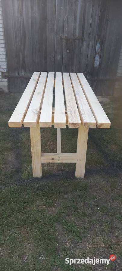 Drewniane meble ogrodowe mazowieckie Żeleźniki