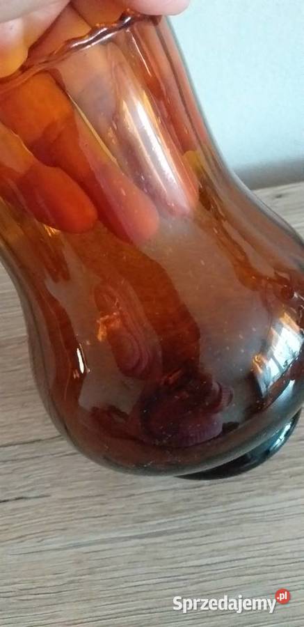 Wazon Hortensja prl Porcelana i szkło Przedbórz