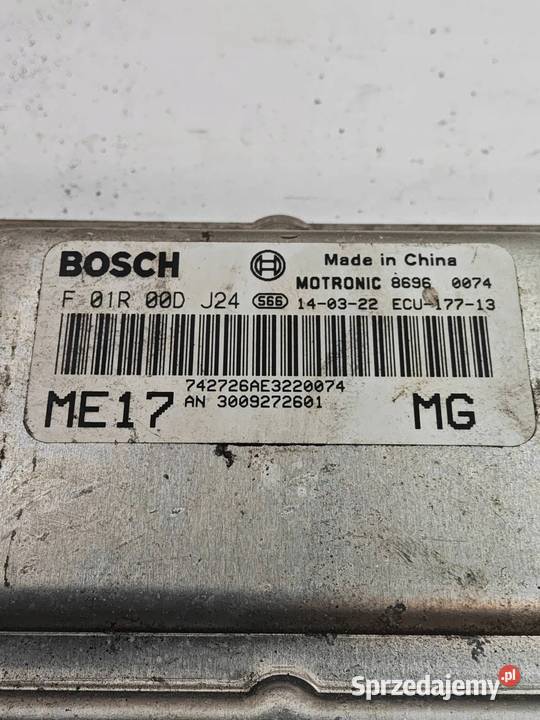 MG 3 II Komputer Sterownik Silnika F01R00DJ24 Komputery Opole Lubelskie sprzedam