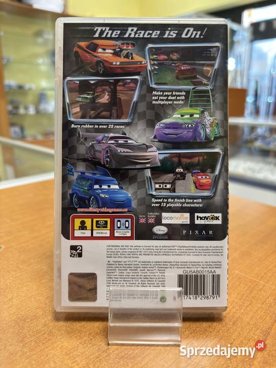 Cars PlayStation Portable PSP pudełkowa Elbląg sprzedam