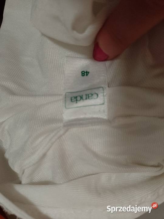 484XL Ekskluzywna biała halka z Londynu biały