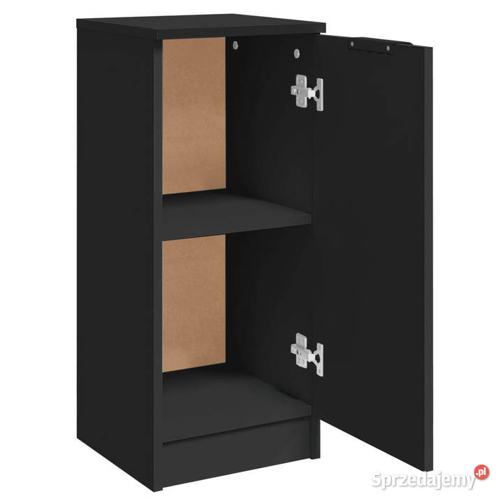 Szafki 2 czarne 30x30x70 materiał drewnopochodny