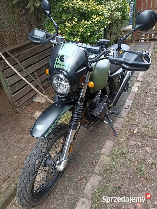 SWM SIX 500 6200 stan lekki scrambler wielkopolskie Stęszewko