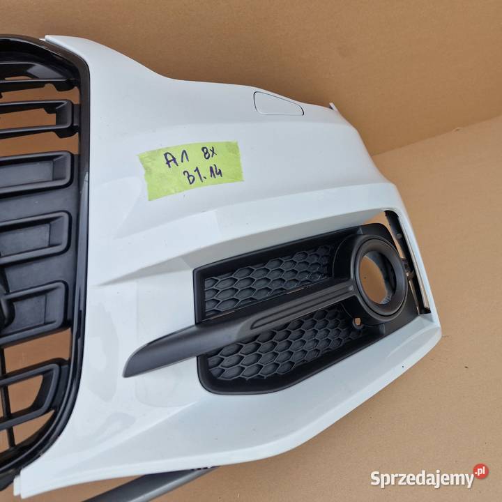 AUDI A1 8X SLINE ZDERZAK PRZÓD PRZEDNI 8X0807437 Bieleń