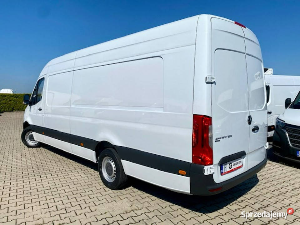 Mercedes Sprinter Salon Polska długi 22 Cdi 163 Mercedes-Benz Samochody dostawcze Leszno