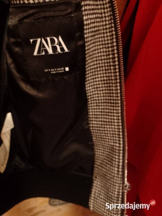 36S ZARA Wełniana kurtka biznesowa z Madrytu