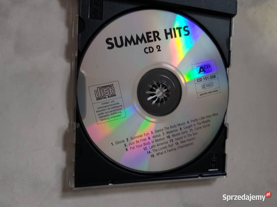 Summer Hits cd 2 muzyka składanka unikat CD Kielce