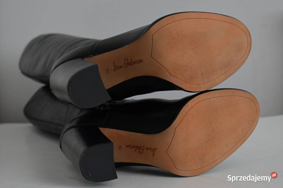 SUPER WYGODNE klasyczne kozaki SAM EDELMAN Kozaki podlaskie Białystok