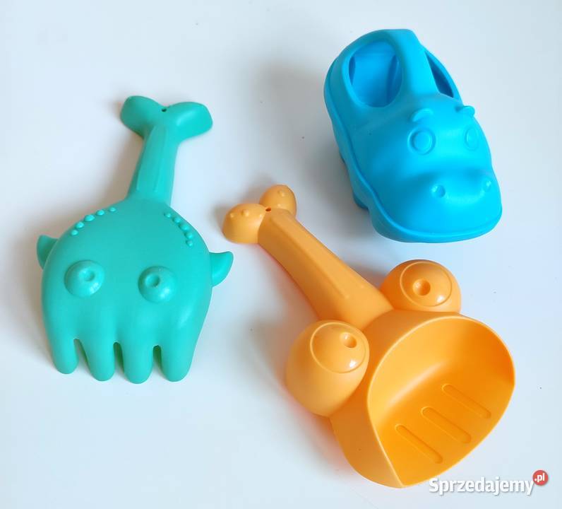 Zestaw do piasku 3w1 walizka hipopotam Woopie 2 lata+ Katowice