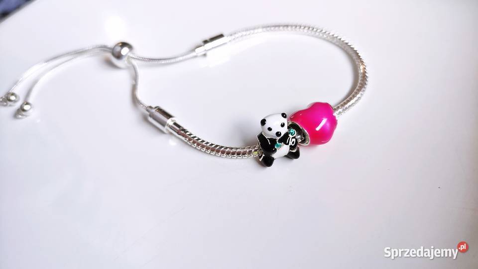 Bransoletka modułowa z zawieszkami Charmsy Pozostałe