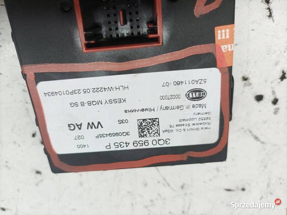 MODUŁ KESSY 3Q0959435P Skoda Karoq I 2017